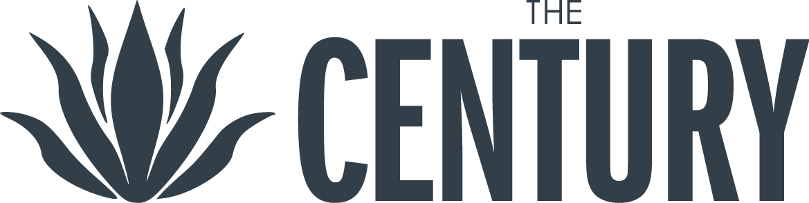 A logo with a plant and the words "The Century".